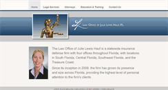 Desktop Screenshot of lewishauf.com